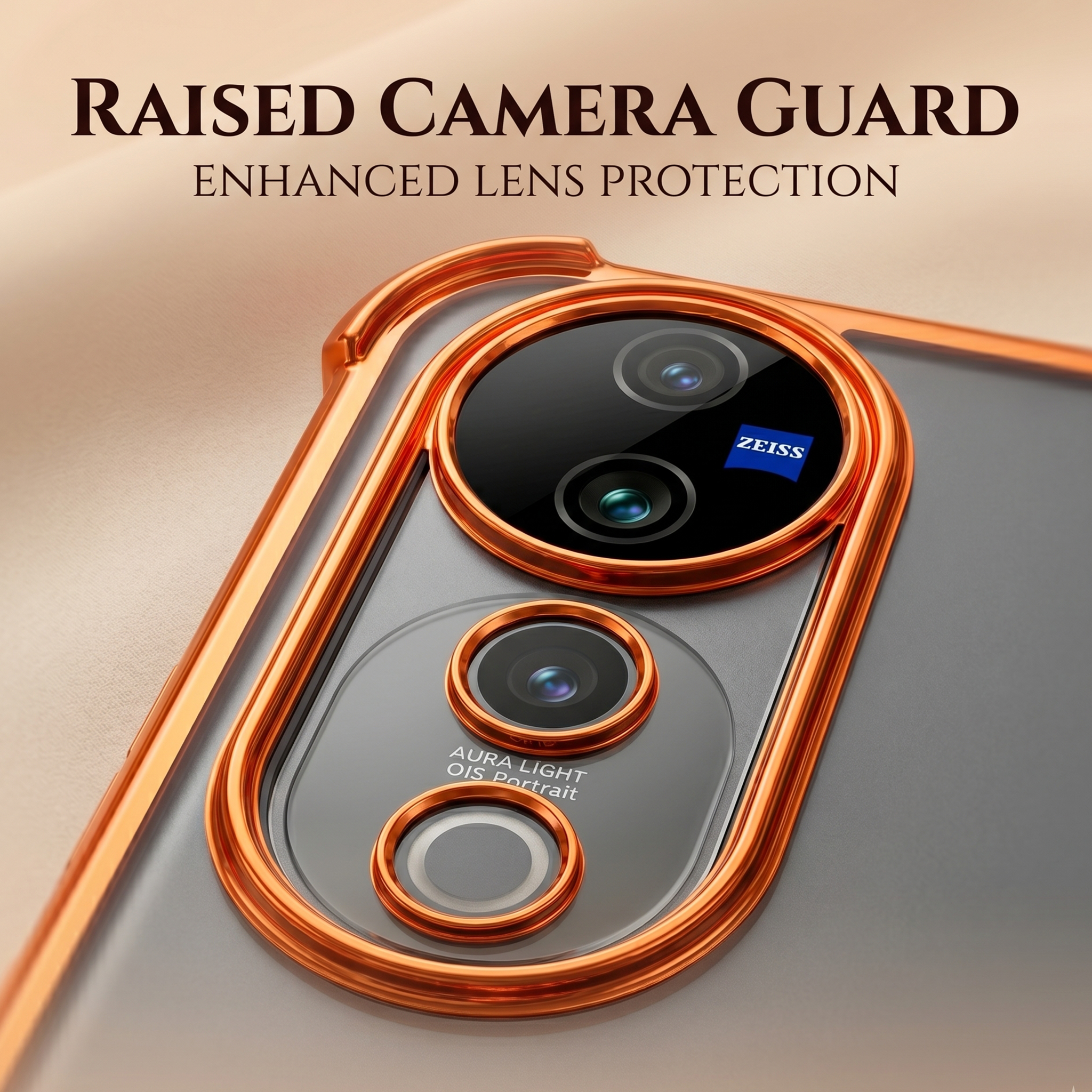 Vivo V40 Pro 5G Magsafe Airbag Cosmic Orange Case