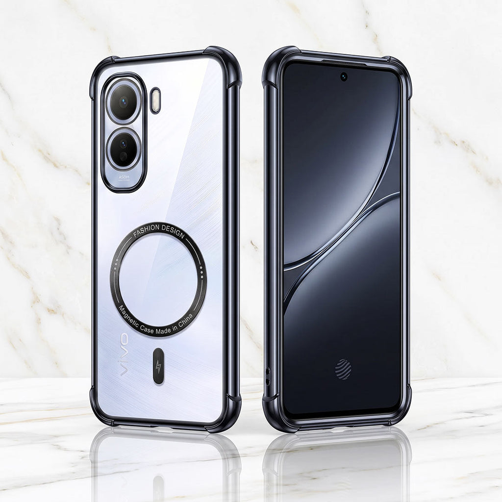 Vivo T5 Pro 5g Premium Magnetic MagSafe Shockproof Airbag Case