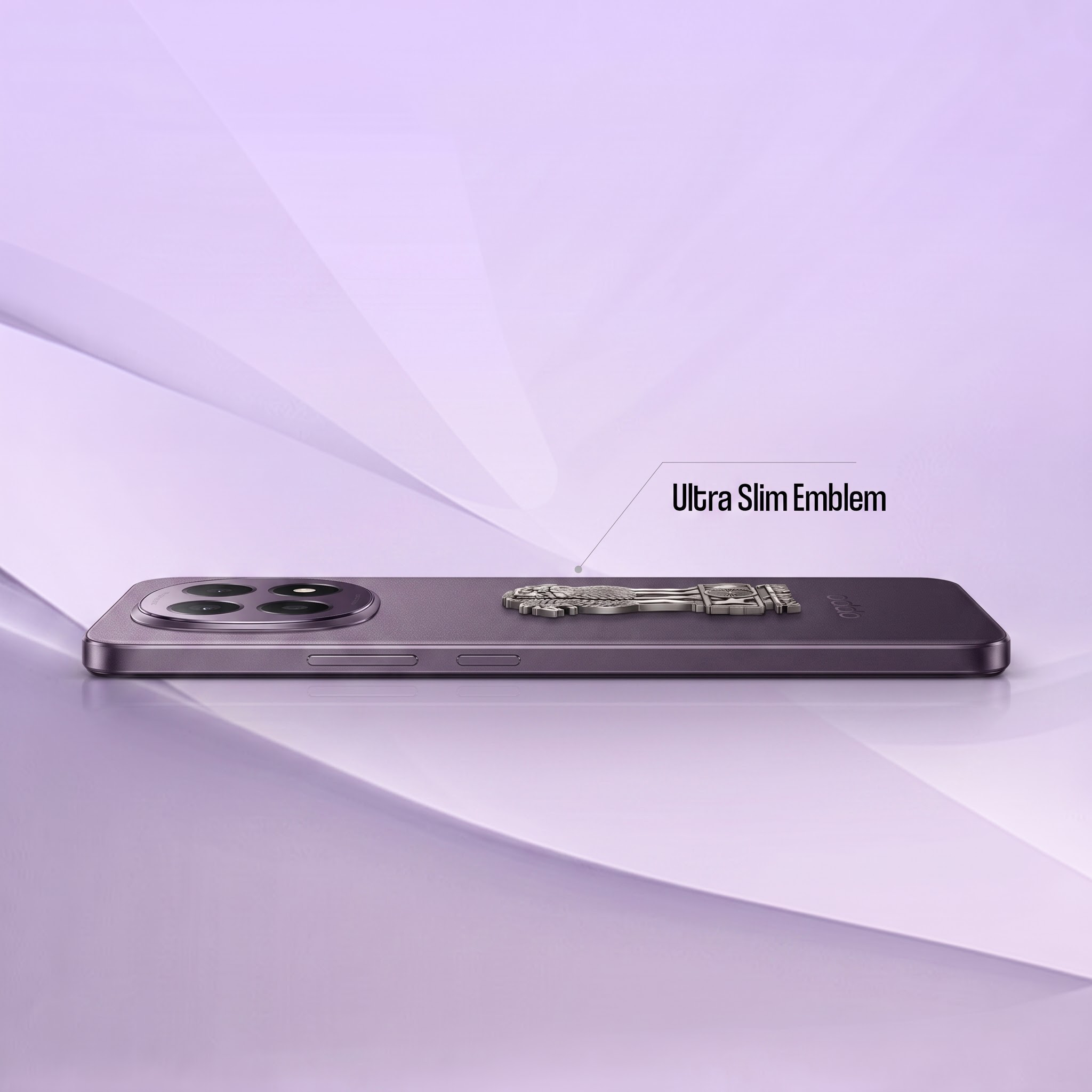 Oppo F29 5G Compatible Satyamev Jayate 3D Metal Emblem Sticker