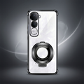 Vivo Y400 Pro 5G Original Luxury Magnifier Ring Stand Shockproof Airbags Corner Case
