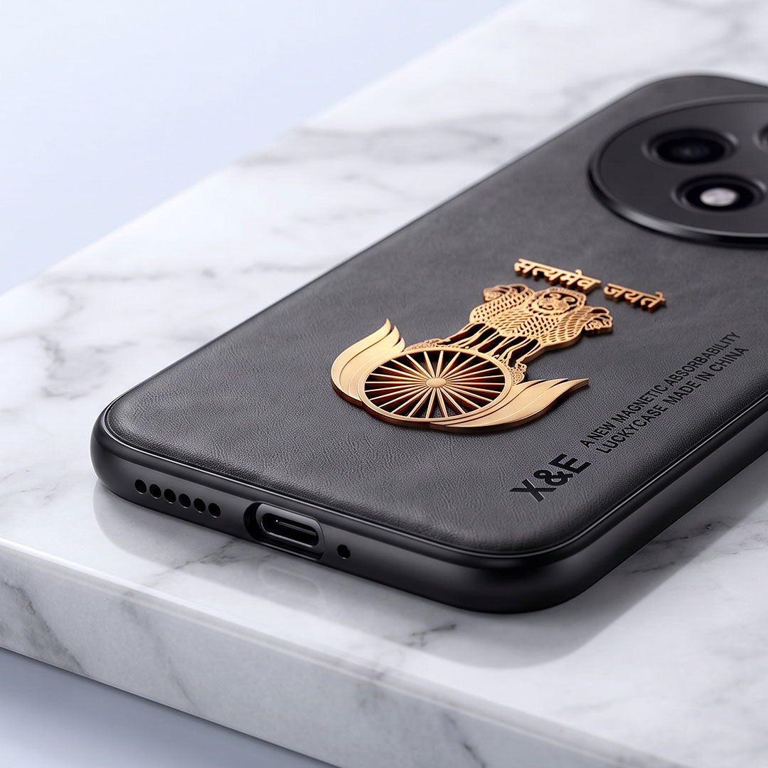 Oppo F27 Pro+ 5G Satyamev Jayate Comfortable Leather Phone Case