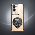 Vivo Y200 5G Premium Butterfly Stand Airbags Case