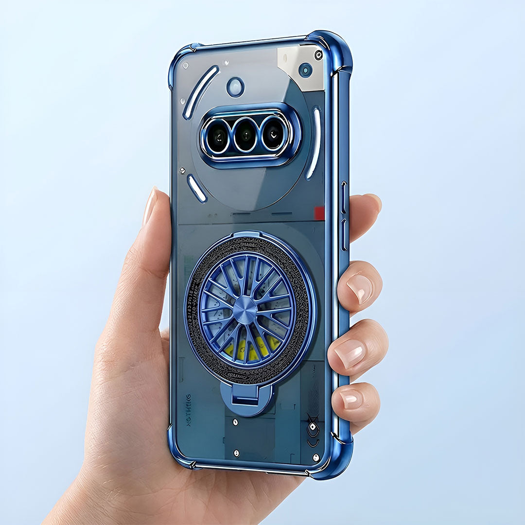 Nothing Phone 3a 5G Premium Stress Buster Wheel Rotating Shockproof Airbags Case