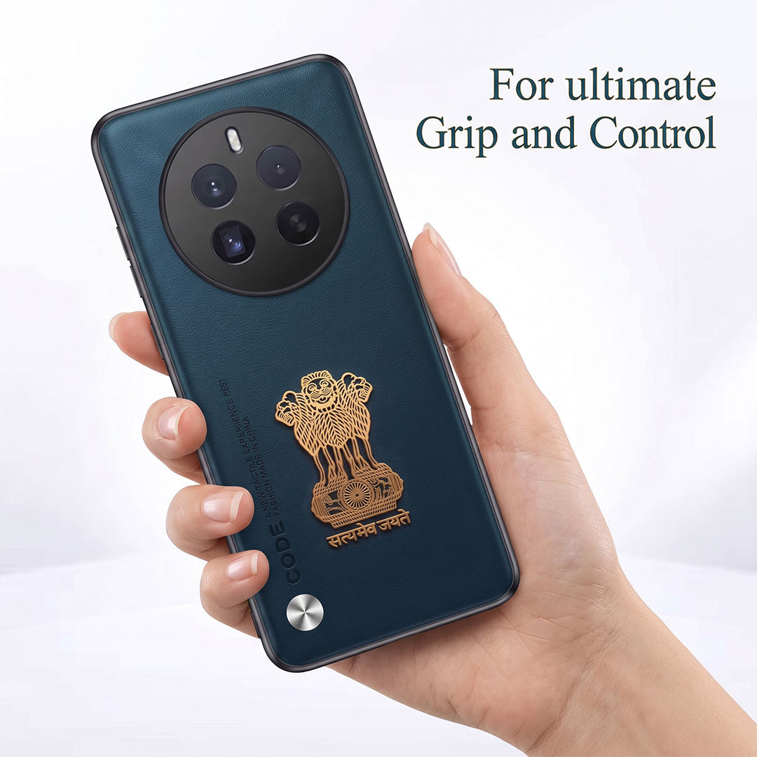Realme 12 Pro+ 5G Satyamev Jayate Vegan Leather Back Case