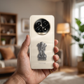 Realme 13 Pro+ 5G Compatible Satyamev Jayate 3D Metal Emblem Sticker