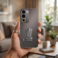 Realme P4R 5G Compatible Satyamev Jayate 3D Metal Emblem Sticker
