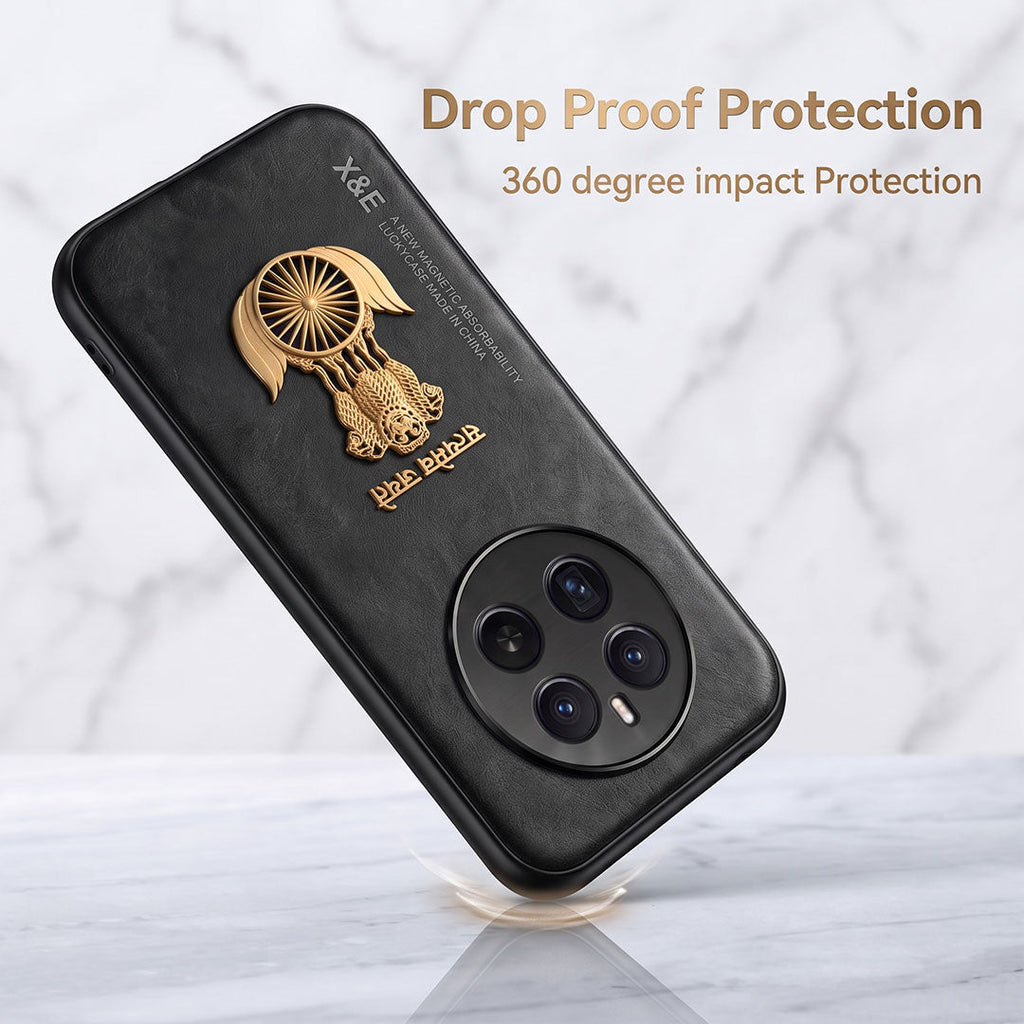 Realme 12 Pro+ 5G Satyamev Jayate Comfortable Leather Phone Case