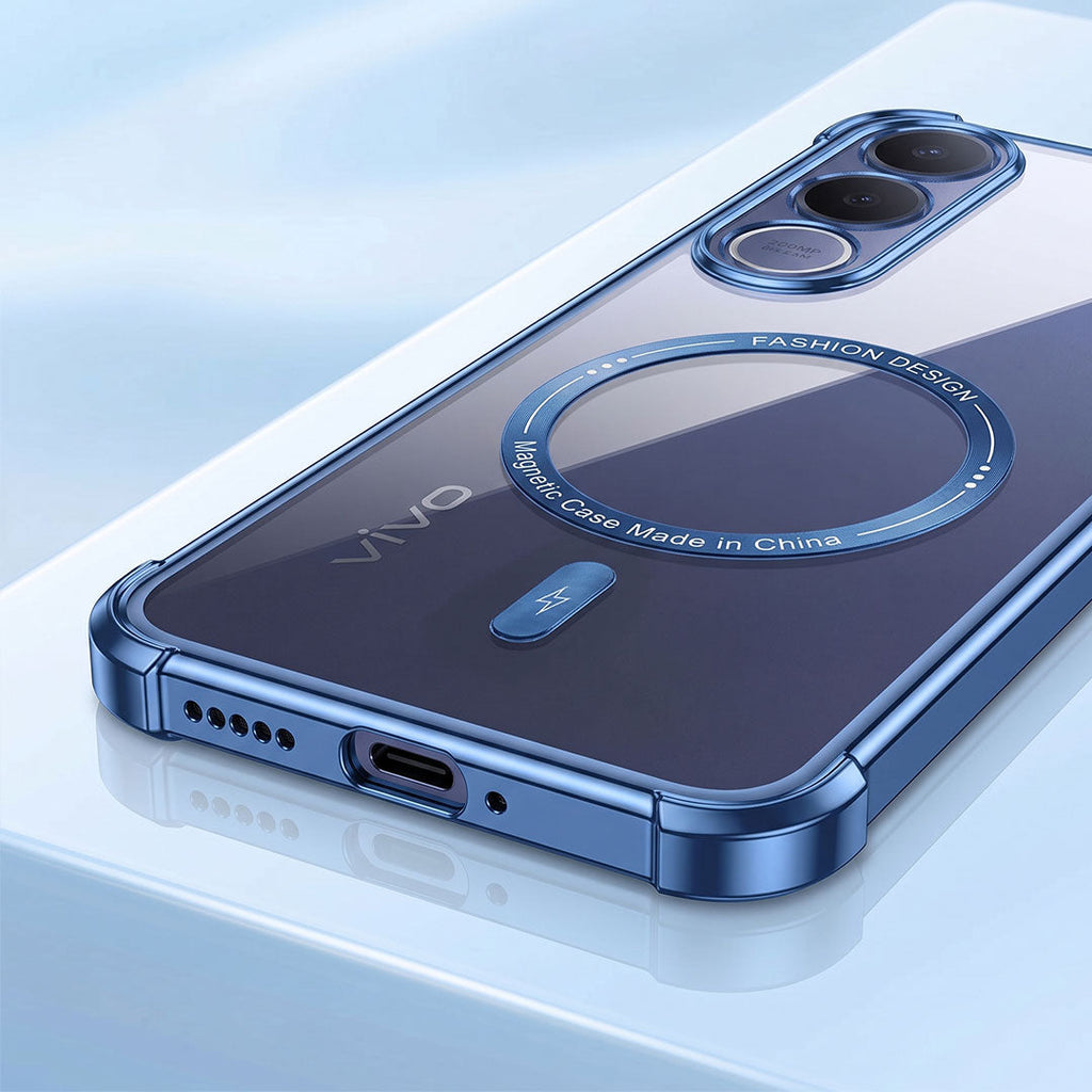 Vivo V70FE 5G Premium Magnetic MagSafe Shockproof Airbag Case