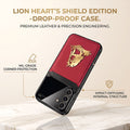 Samsung Galaxy A36 5G Mahadev 3D Gold Metal Leather Back Case