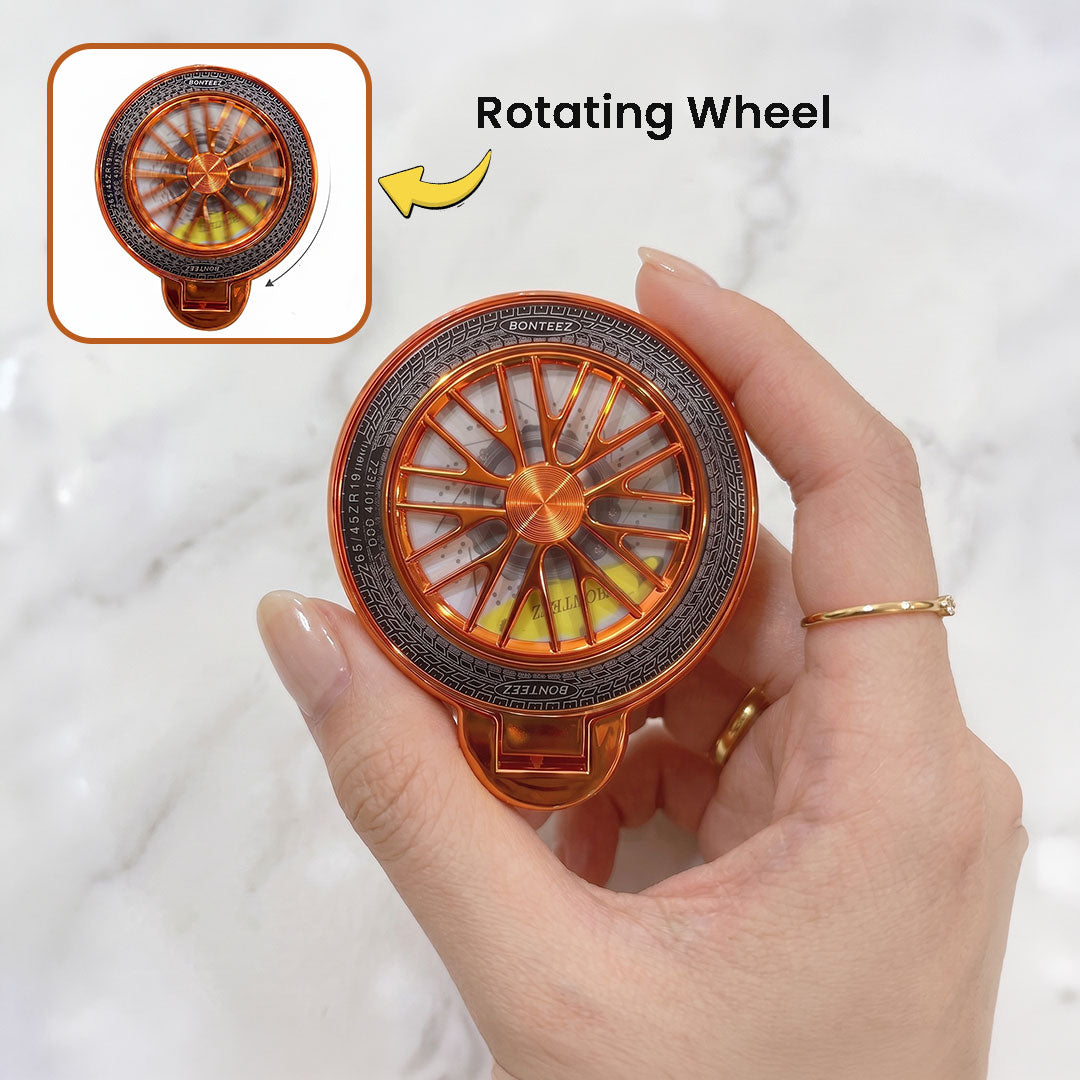 Samsung Galaxy A36 5G Stress Buster Wheel Rotating Airbag Cosmic Orange Case