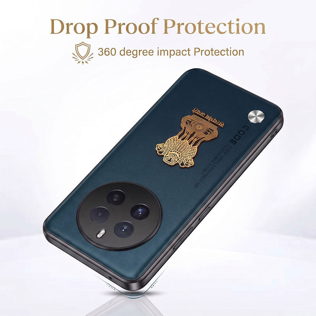 Realme 12 Pro+ 5G Satyamev Jayate Vegan Leather Back Case