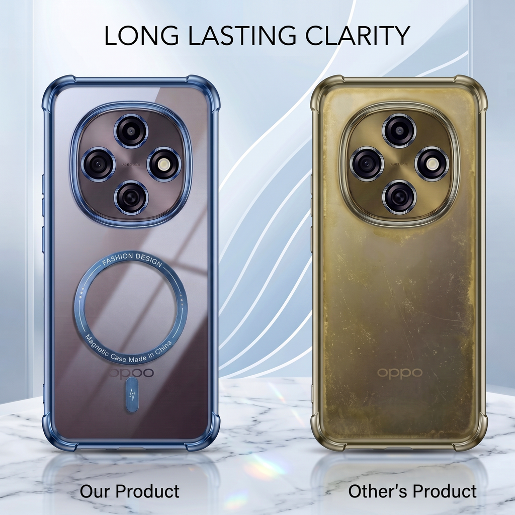 Oppo F31 Pro 5G Premium Magnetic MagSafe Shockproof Airbag Case