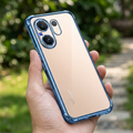 Vivo V60 5G Anti-Yellow Electroplating Transparent Airbags Case