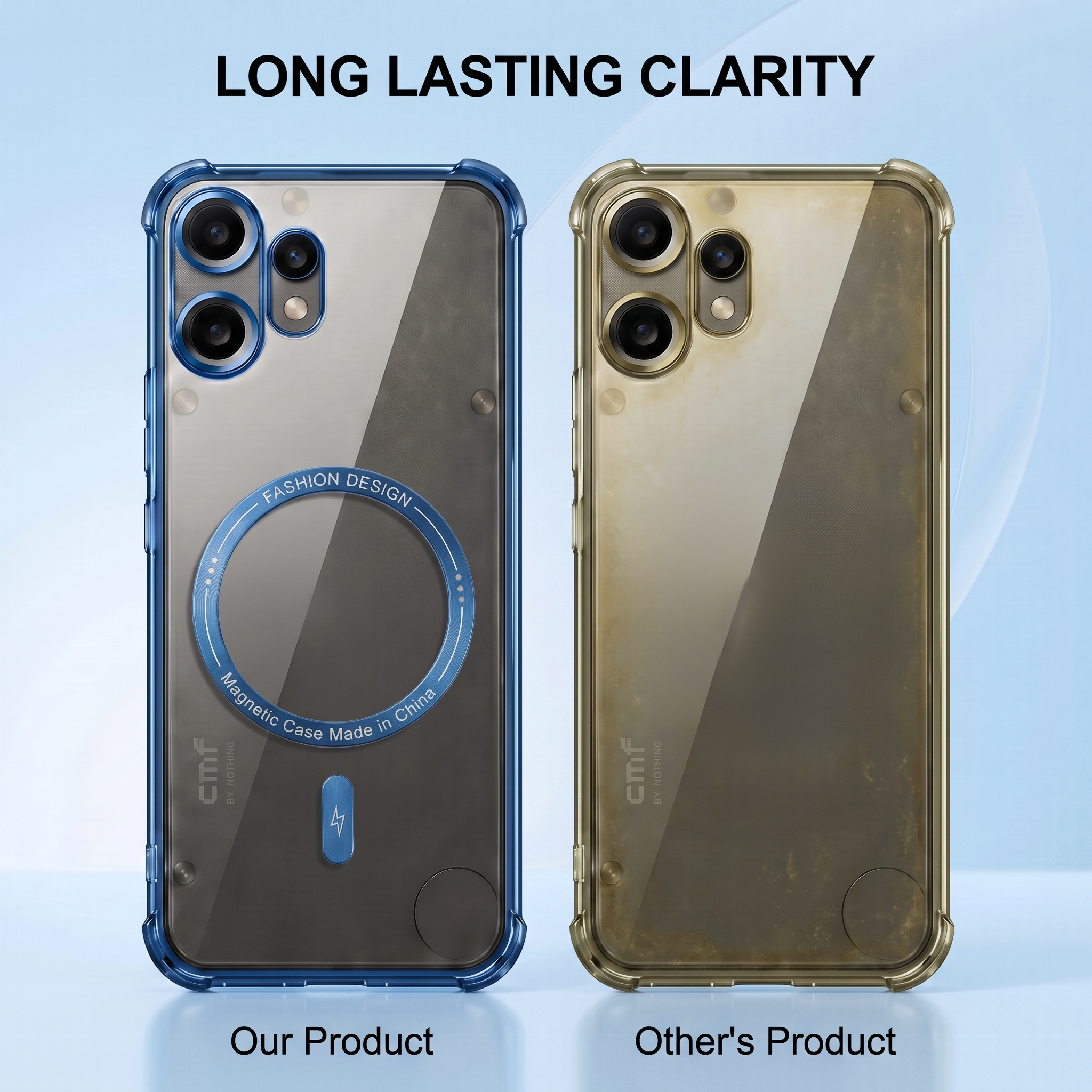Nothing Phone 2 Pro 5G Premium Magnetic MagSafe Shockproof Airbag Case