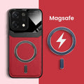 Oppo Reno 14 5G Premium Magsafe Magnetic Leather Lens Protective Case