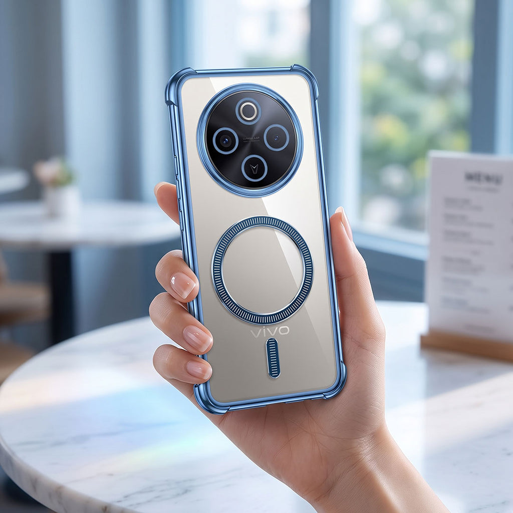 Vivo T4 5G Premium Magnetic Magsafe Airbag Case