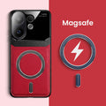 Vivo V60 5G Premium Magsafe Magnetic Leather Lens Protective Case