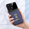 Oppo Reno 14 5G Satyamev Jayate 2-in-1 Emblem Leather Lens Protective Back Case