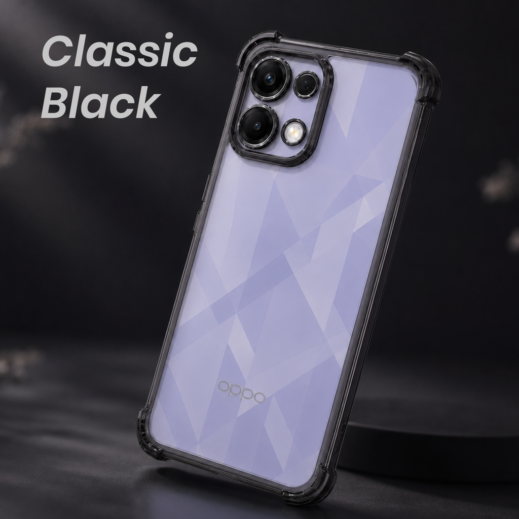 Oppo K13 5G Anti-Yellow Electroplating Transparent Airbags Case