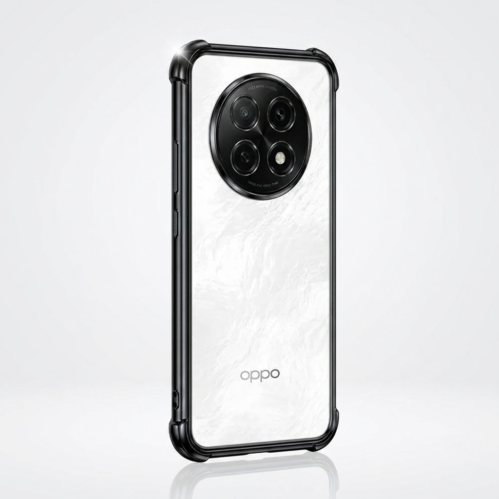 Oppo F29 Pro 5G Anti-Yellow Electroplating Transparent Airbags Case