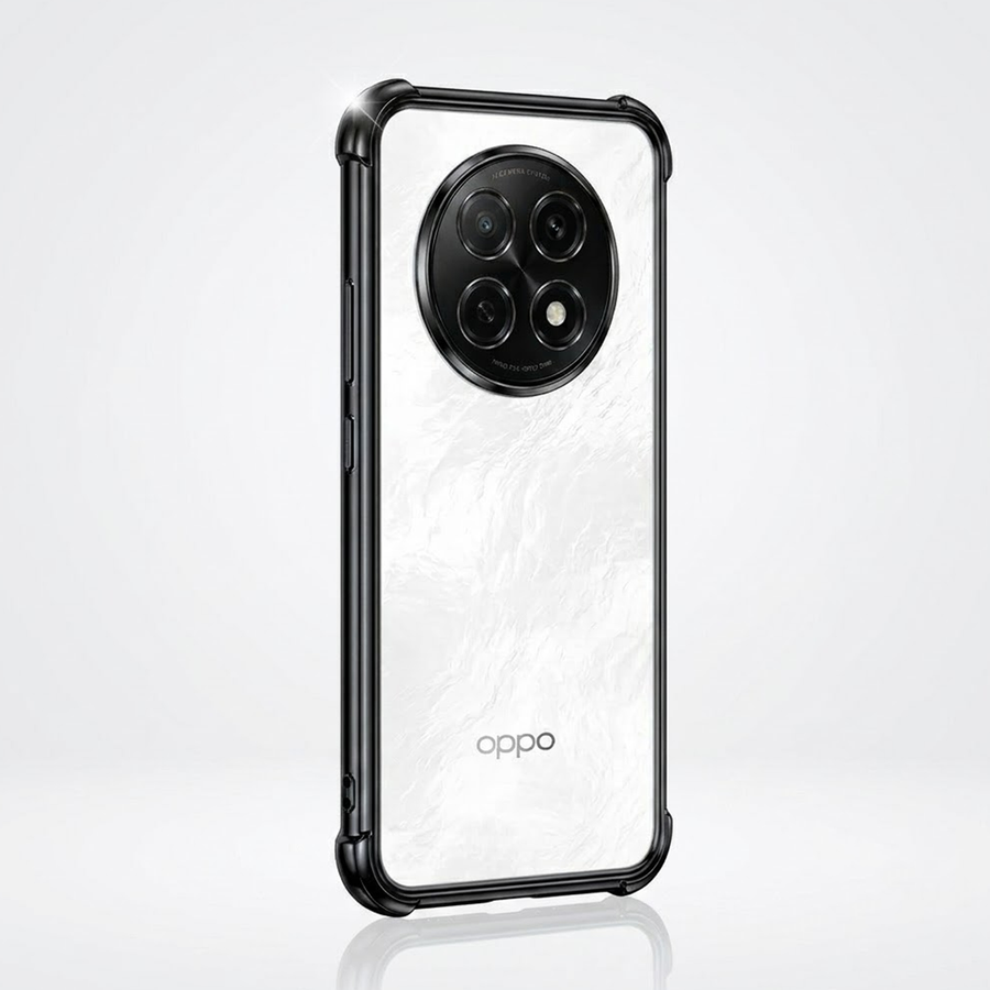 Oppo F29 Pro 5G Anti-Yellow Electroplating Transparent Airbags Case