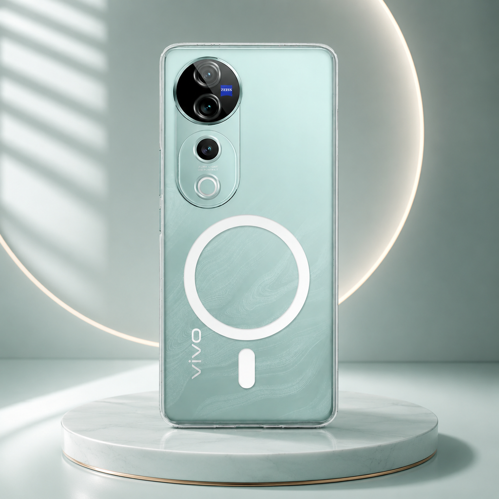 Vivo V40 Pro 5G Clear Anti-Yellow MagSafe Protective Case