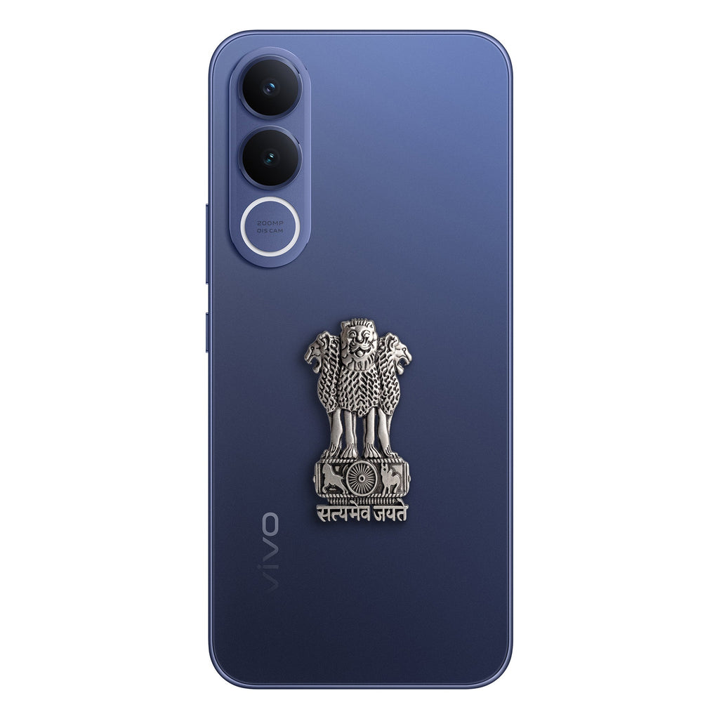 Vivo V70 FE 5G Compatible Satyamev Jayate 3D Metal Emblem Sticker