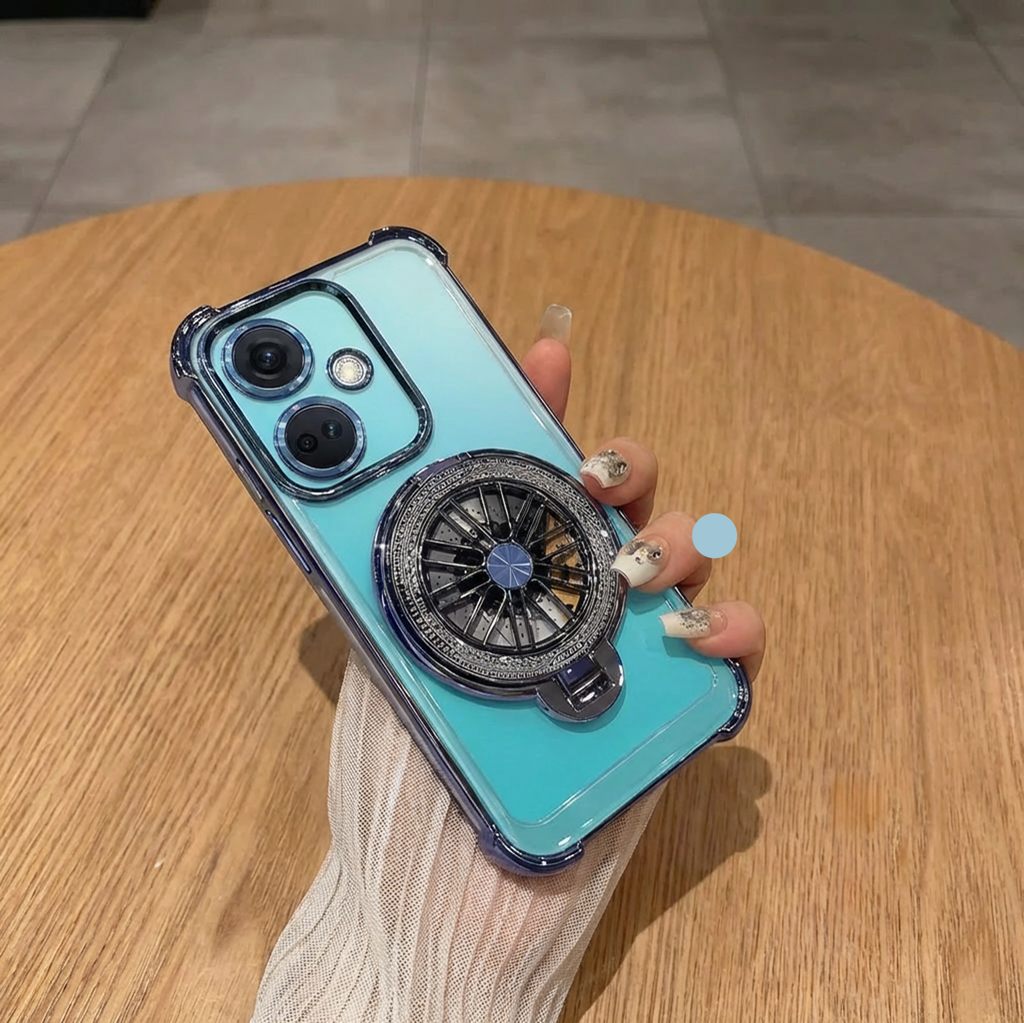 OnePlus Nord CE3 5G Premium Stress Buster Wheel Rotating Shockproof Airbags Case