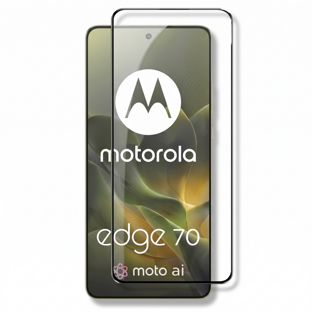 Motorola Edge 70 5G Luxury Four Corner Invincible Bracket Ring Stand Case