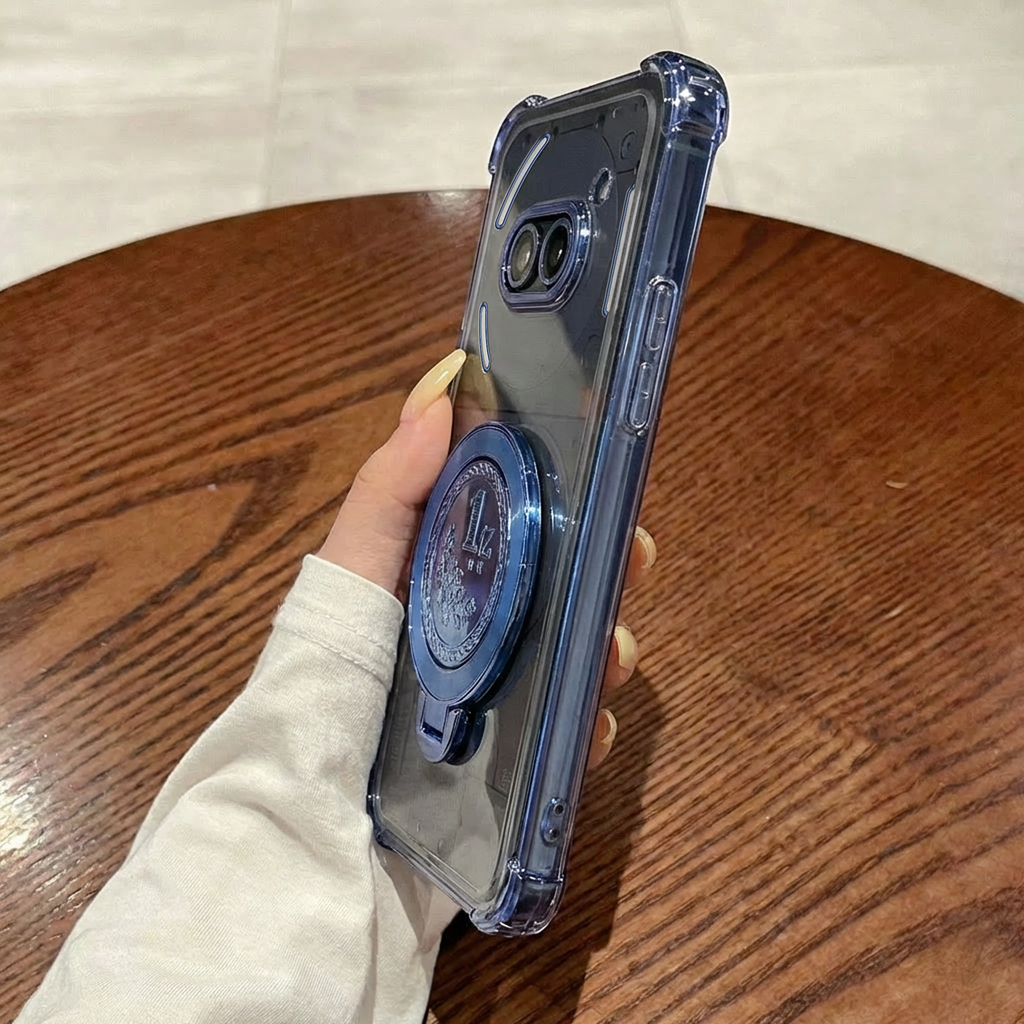 Nothing Phone 2a 5G Premium Billion Wheel Rotating Shockproof Airbags Case