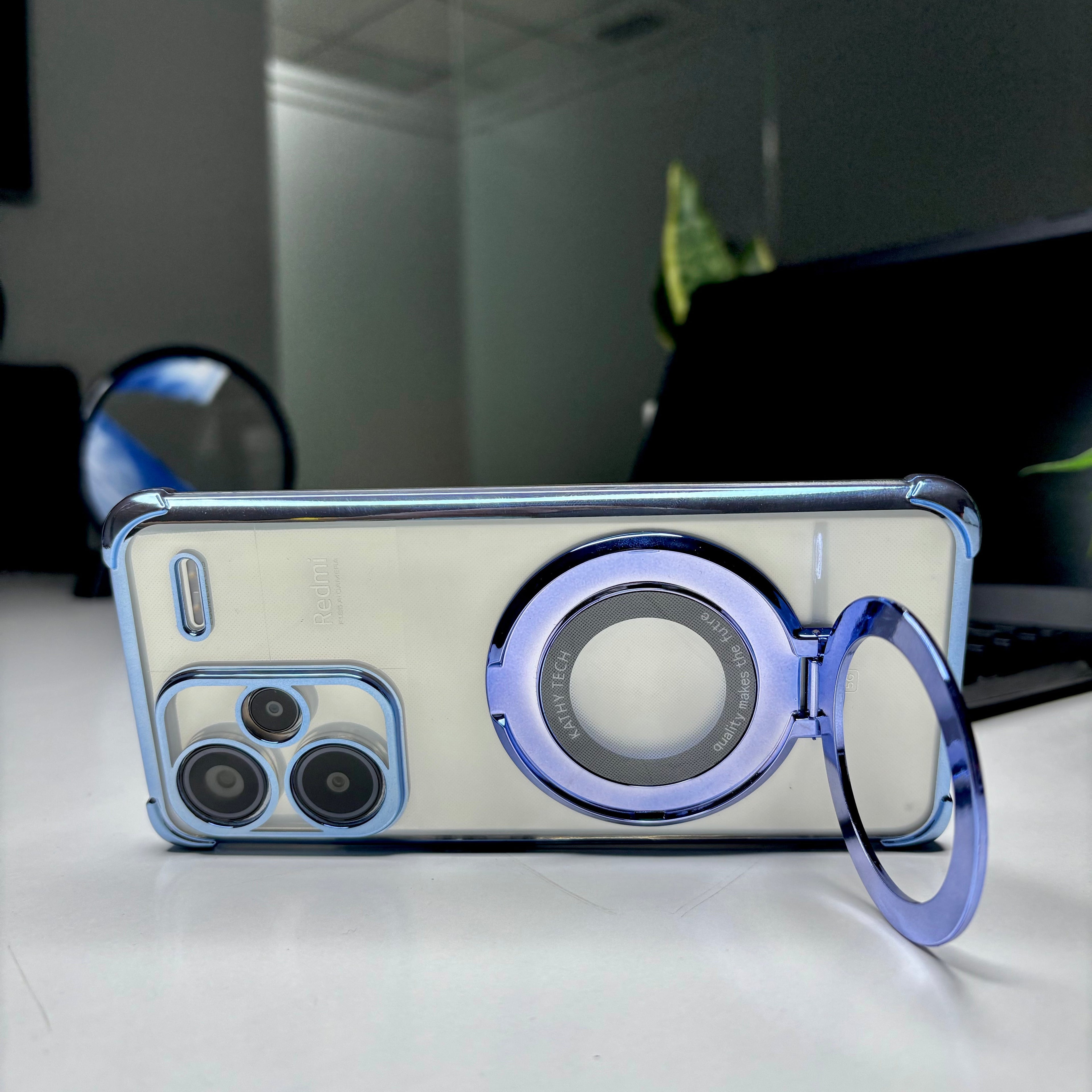 Redmi Note 13 Pro+ 5G Luxury Stand Case