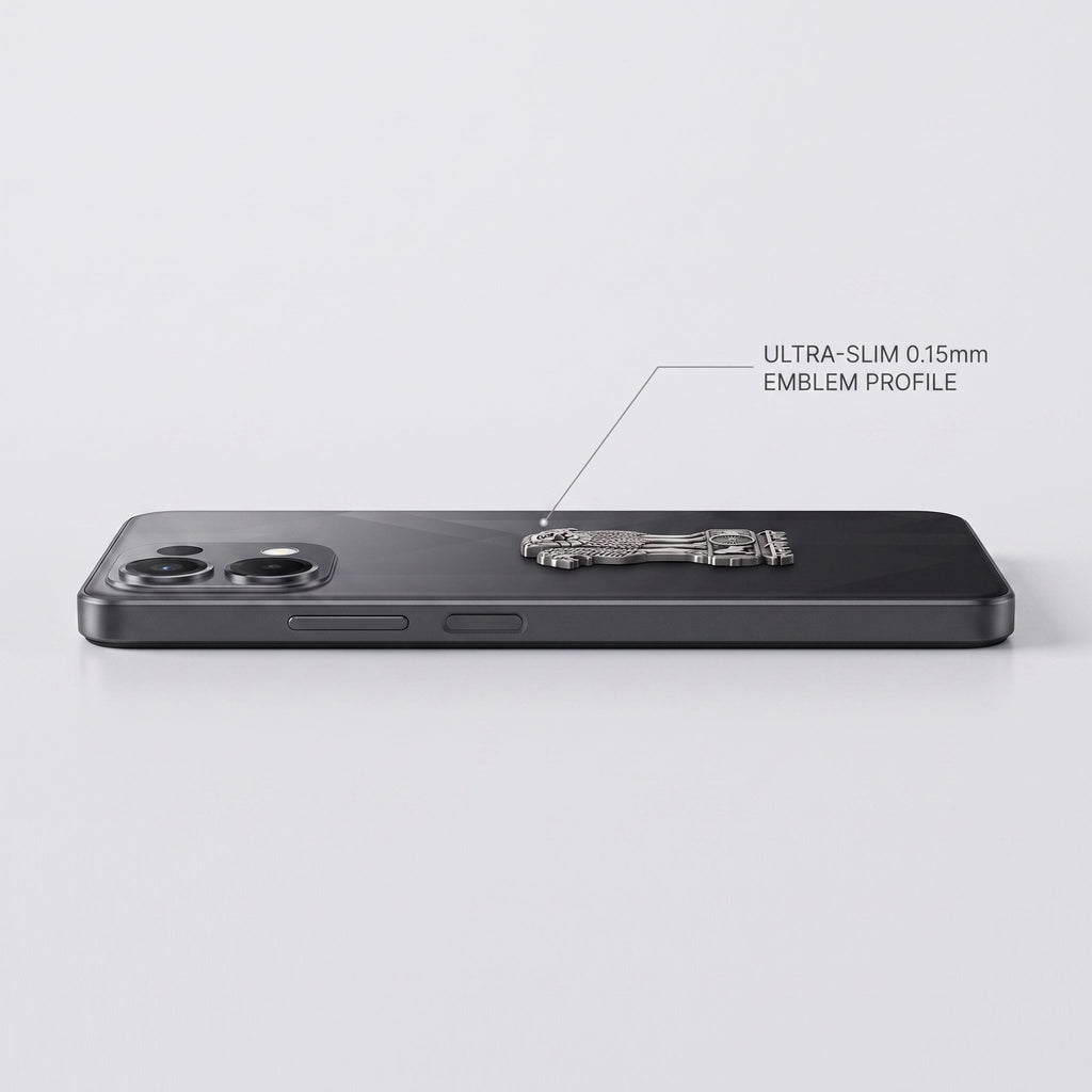 Oppo K13 5G Compatible Satyamev Jayate 3D Metal Emblem Sticker