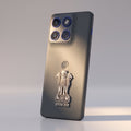 Motorola Edge 70 5G Compatible Satyamev Jayate 3D Metal Emblem Sticker