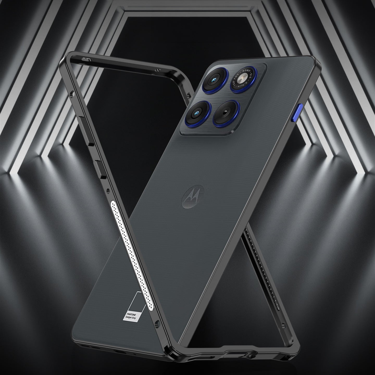 Motorola Edge 70 5G Premium Metal Frame Case