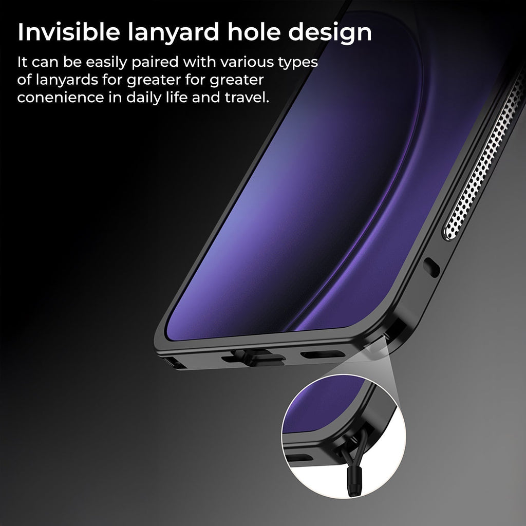 Motorola Edge 70 5G Premium Metal Frame Case
