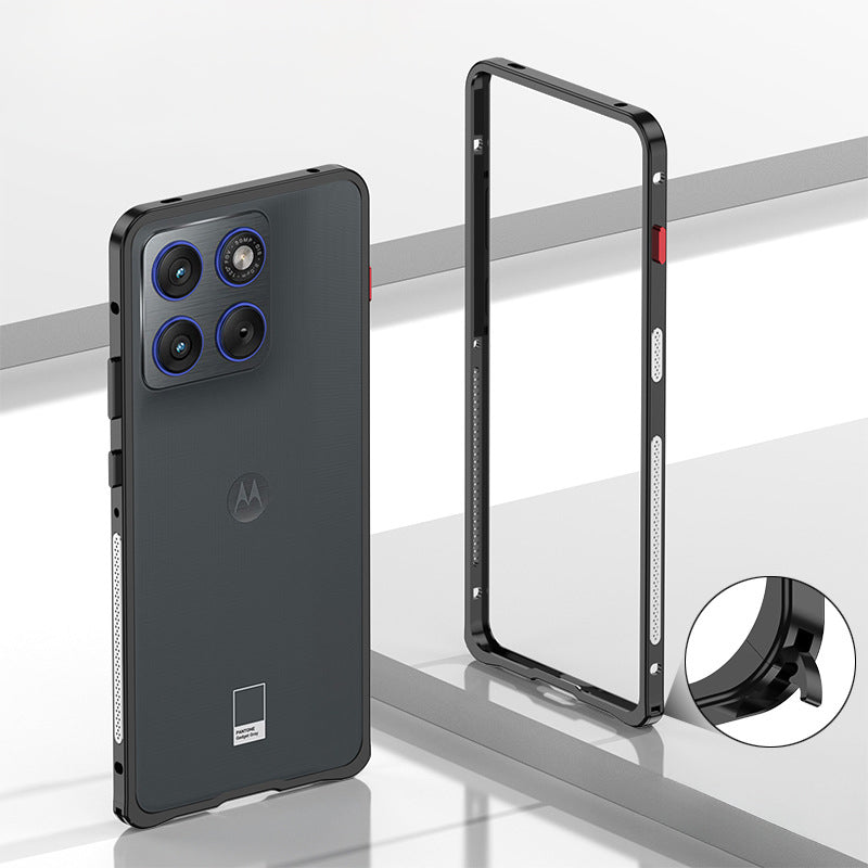 Motorola Edge 70 5G Premium Metal Frame Case