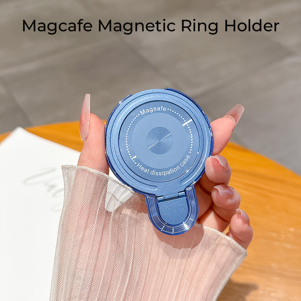 Nothing Phone 2a 5G Luxury Four Corner Invincible Bracket Ring Stand Case