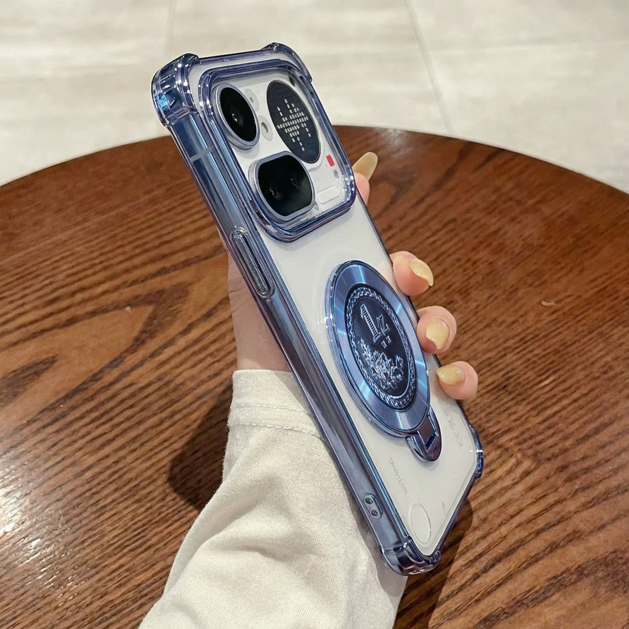 Nothing Phone 4a Pro 5G Premium Billion Wheel Rotating Shockproof Airbags Case