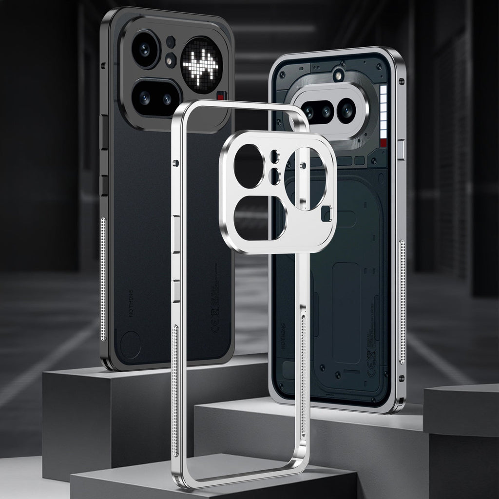 Nothing Phone 4a Pro 5G Aluminium Metal Frame Case With Metal Camera Lens Protection