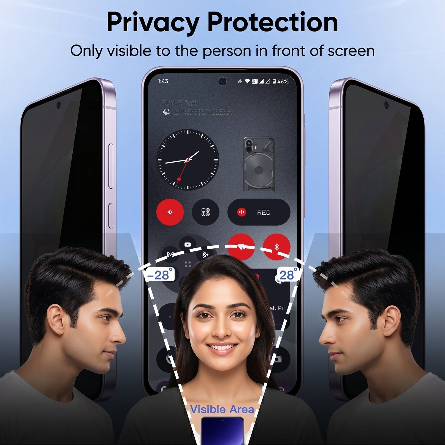 Nothing Phone 3a 5G Premium Billion Wheel Rotating Shockproof Airbags Case