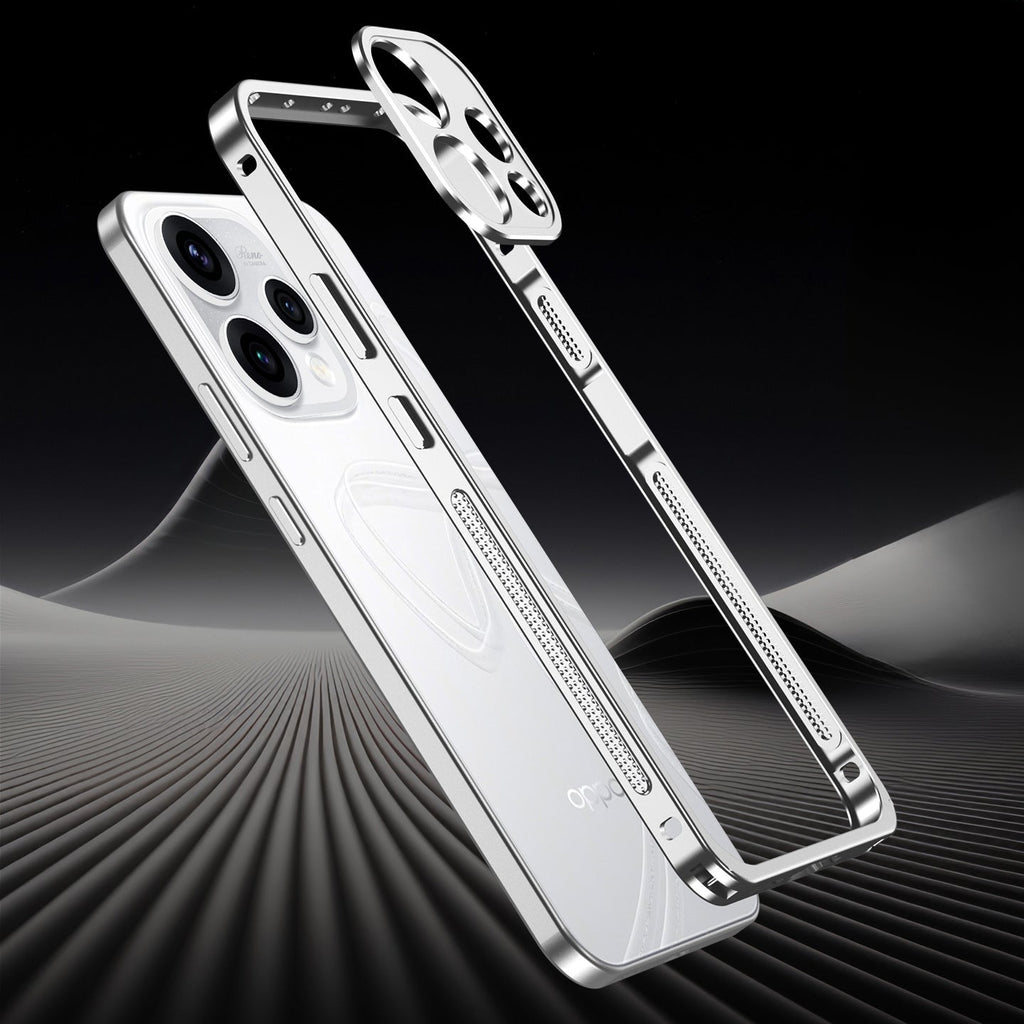 Oppo Reno 15 5G Aluminium Metal Frame Case With Metal Camera Lens Protection