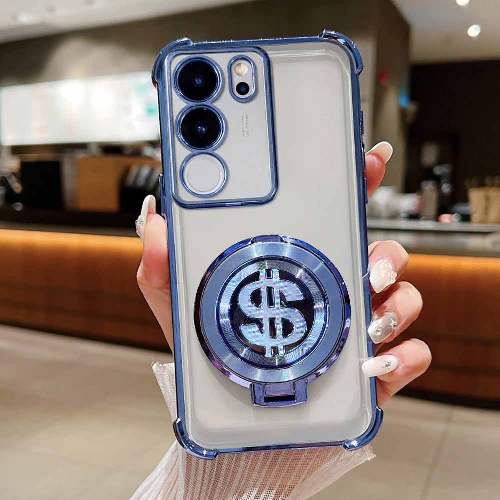 Vivo V29/V29 Pro 5G Four Corner Airbags 100% Original Astro Money Magnet Rotating Dollar Case
