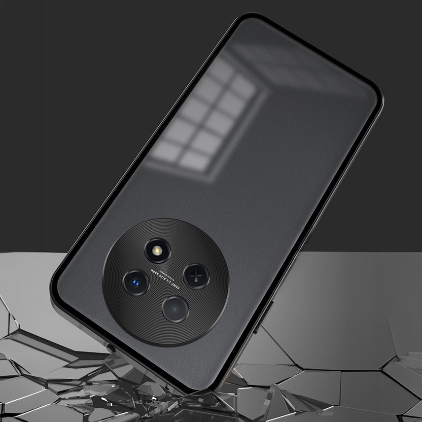Oppo F31 Pro+ 5G Aluminium Metal Bumper Shield Transparent Back Case