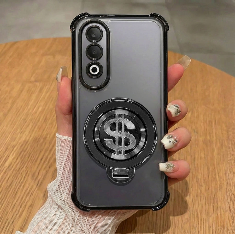 OnePlus Nord CE4 5G Four Corner Airbags 100% Original Astro Money Magnet Rotating Dollar Case