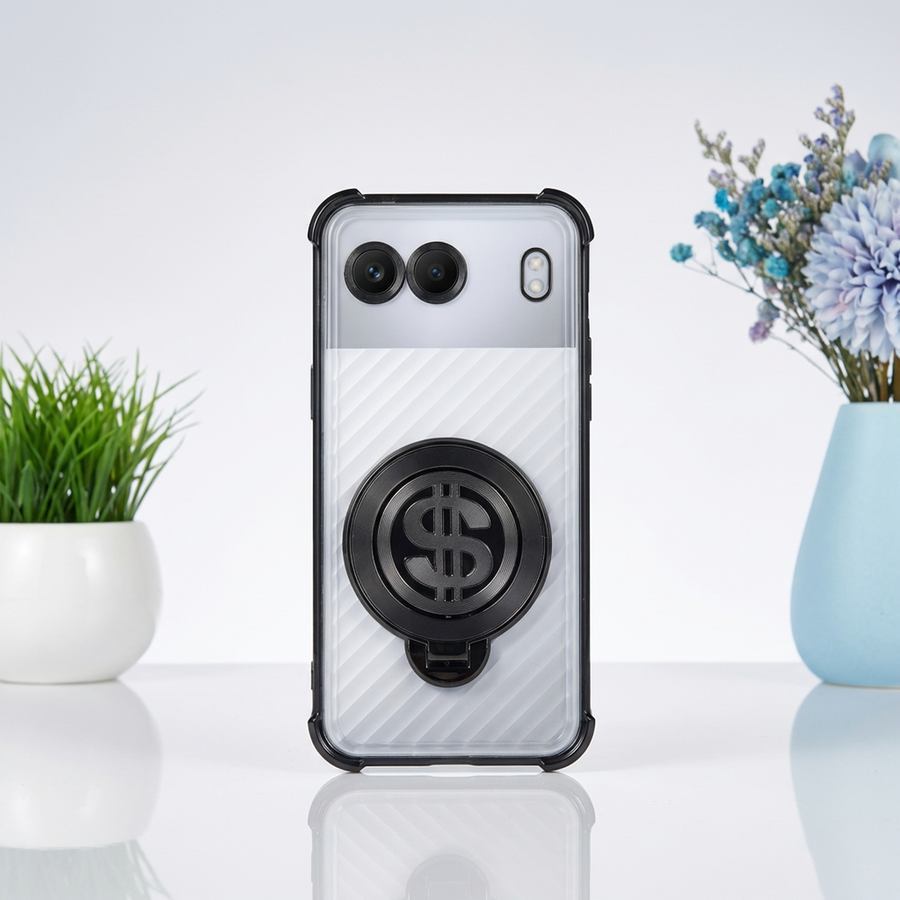 OnePlus Nord 4 5G Four Corner Airbags 100% Original Astro Money Magnet Rotating Dollar Case