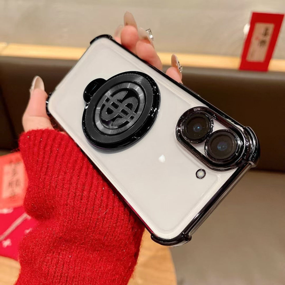 OnePlus Nord CE5 5G Four Corner Airbags 100% Original Astro Money Magnet Rotating Dollar Case