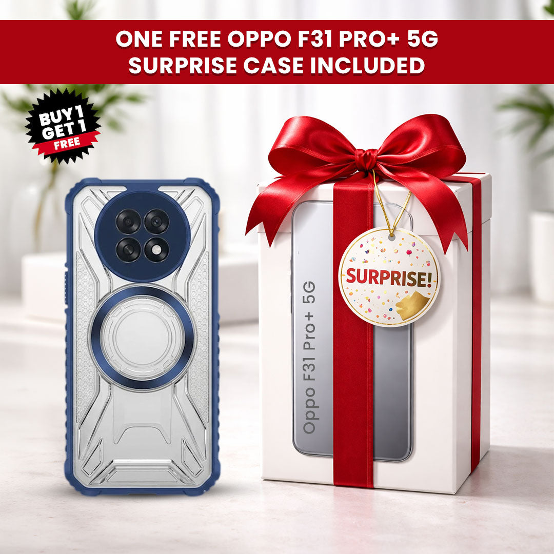 Oppo F31 Pro+ 5G Magsafe Shockproof Armour Case (Buy 1 Get 1 Free Surprise Cover)
