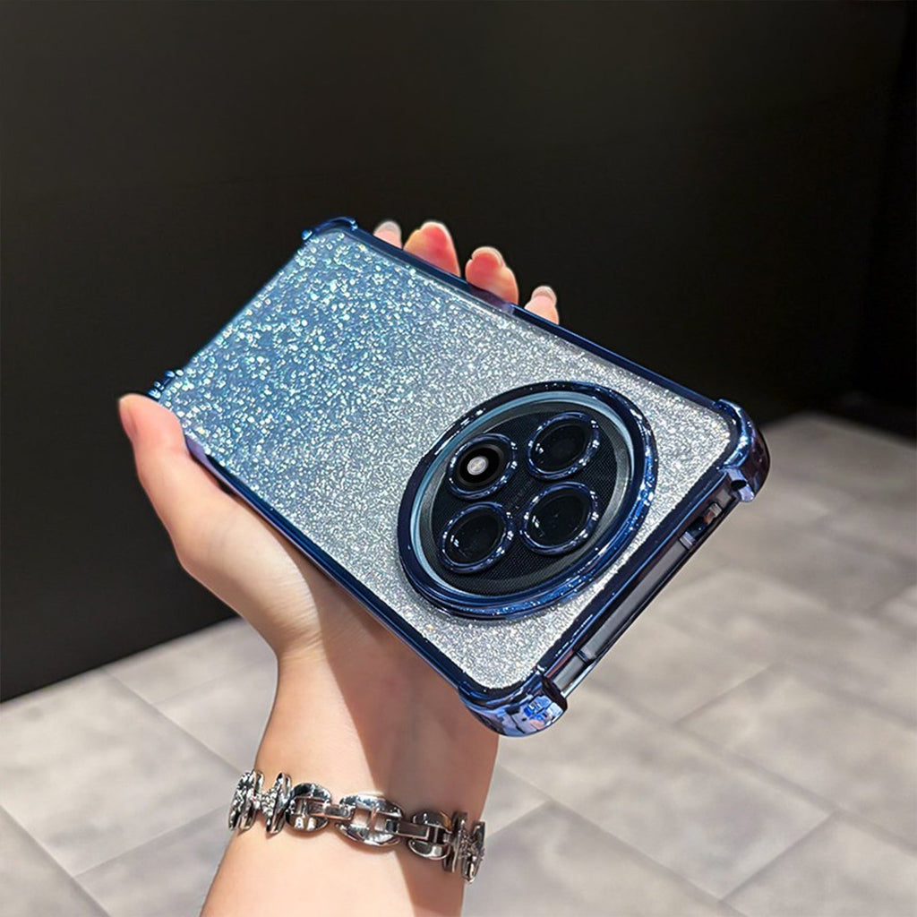 Oppo F27 Pro+ 5G Luxury Shimmer Shockproof Airbag Case