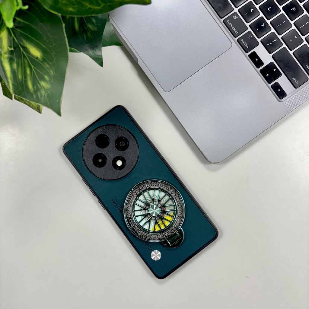 Oppo F27 Pro+ 5G Best Selling Stress Buster Wheel Soft Vegan Scratch Resistant Back Case