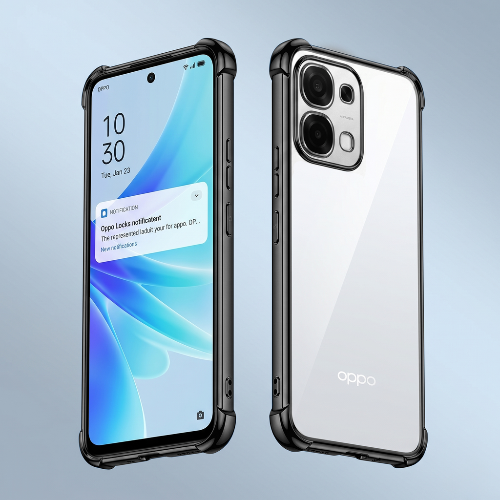 Oppo F31 5G Anti-Yellow Electroplating Transparent Airbags Case